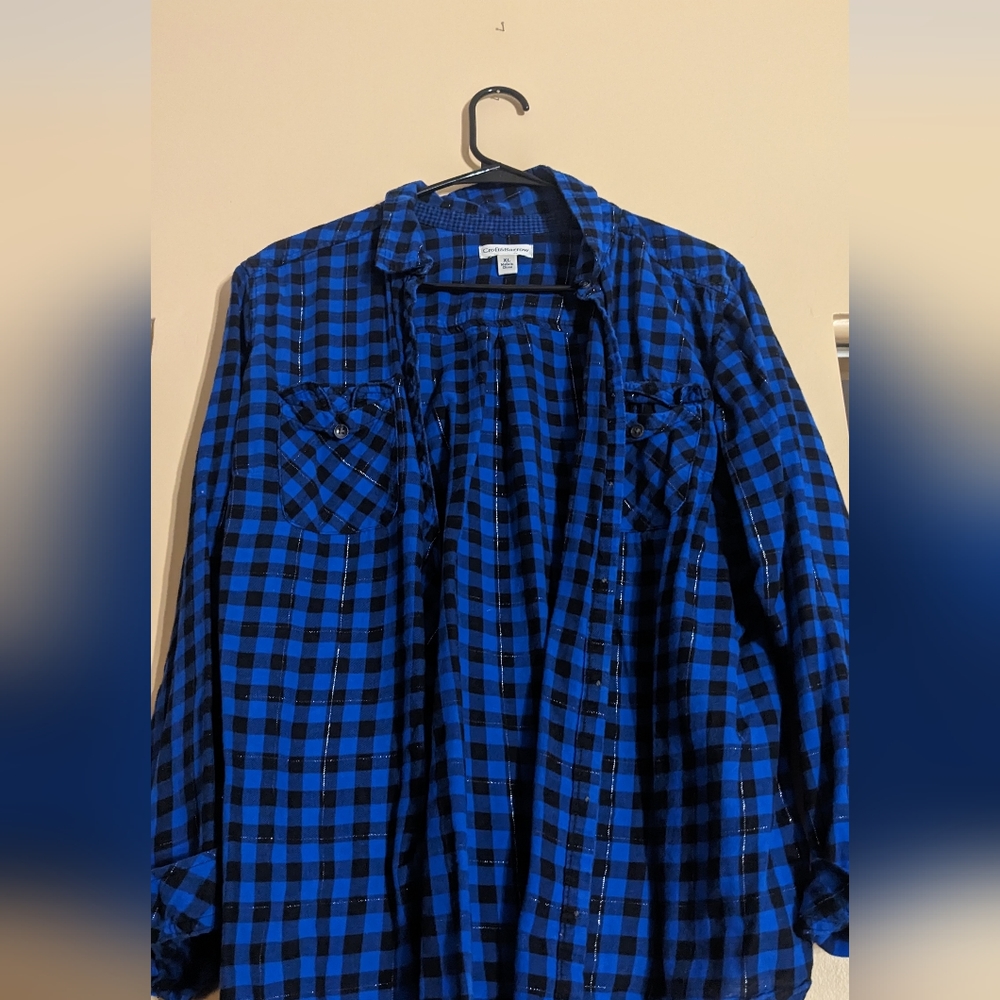 Long sleeve plaid button up Croft & Batrow